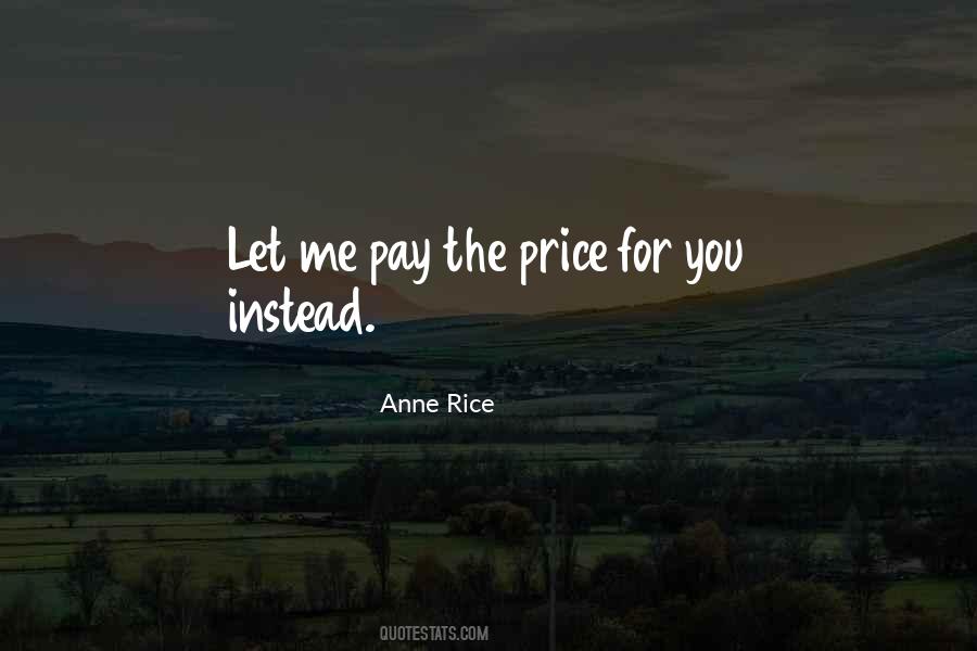 Quotes About Pay The Price #977563