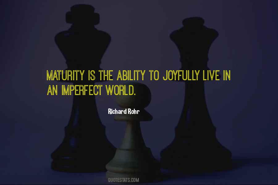 Imperfect Is Perfect Quotes #770839