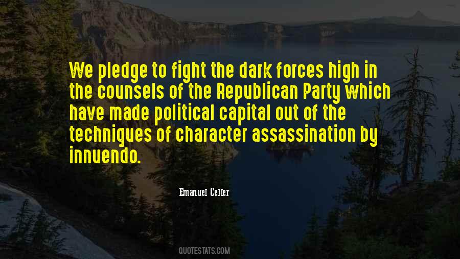 Quotes About Dark Forces #761100