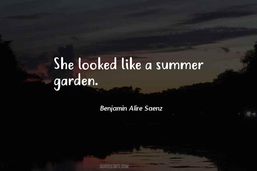 Summer Garden Quotes #1075833