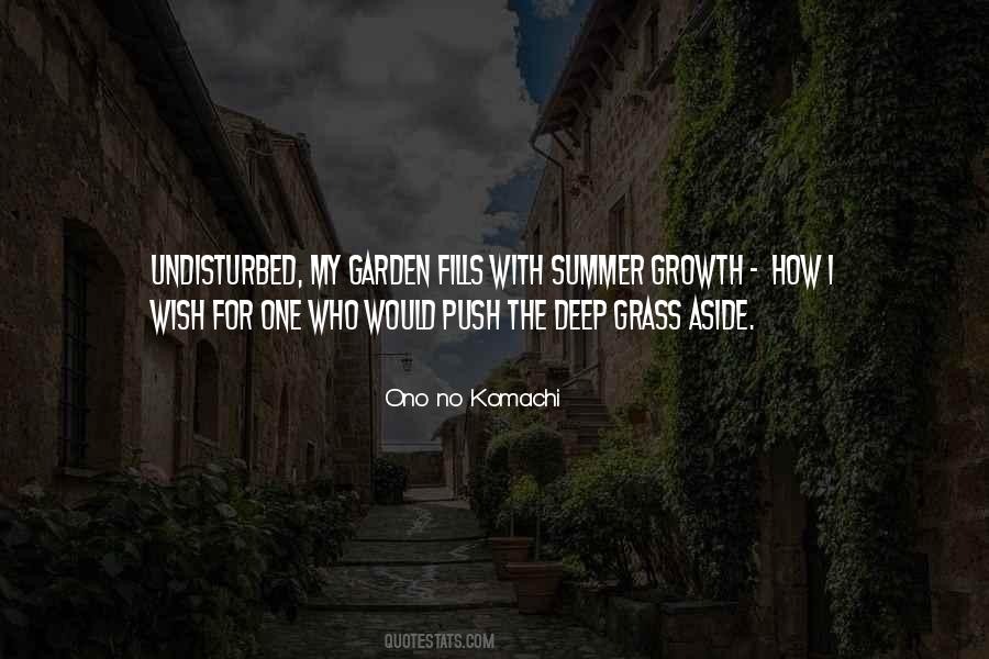 Summer Garden Quotes #30471