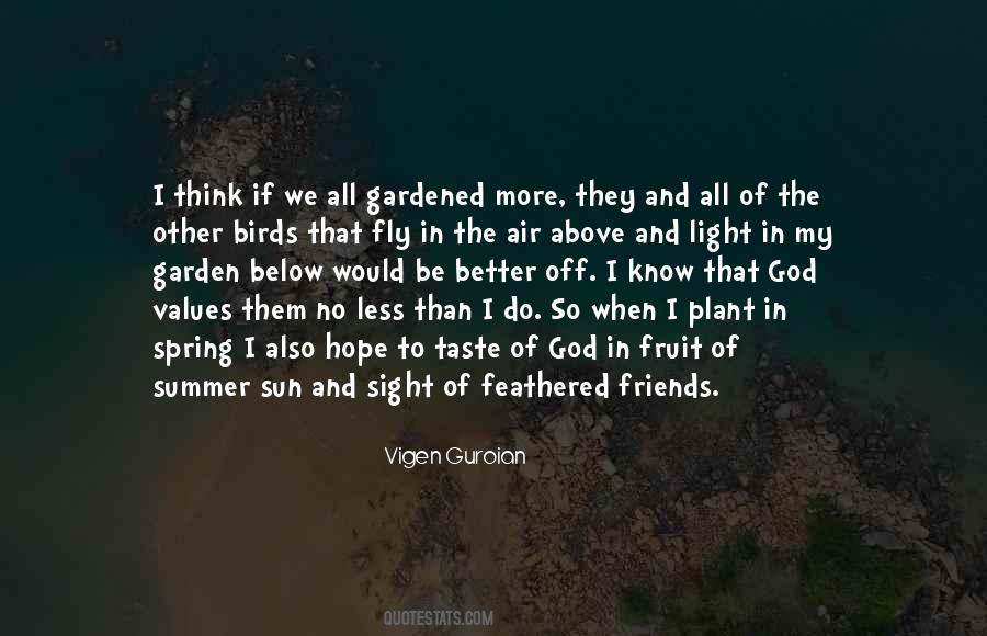 Summer Garden Quotes #713535