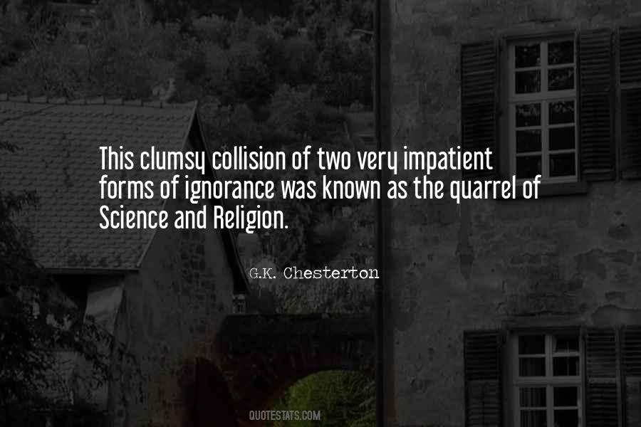 Quotes About Science And Religion #1379280