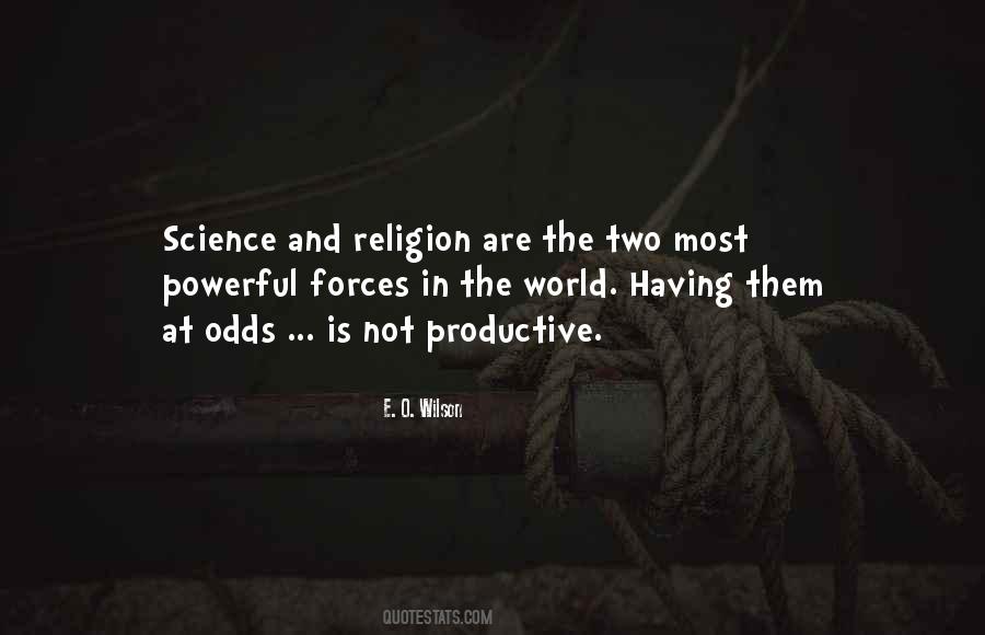 Quotes About Science And Religion #1504294