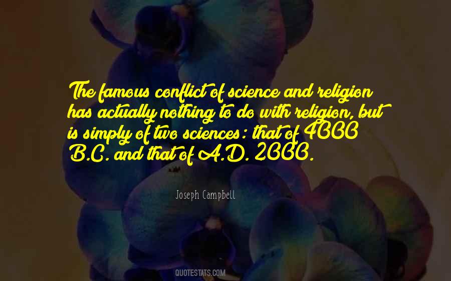 Quotes About Science And Religion #1731185