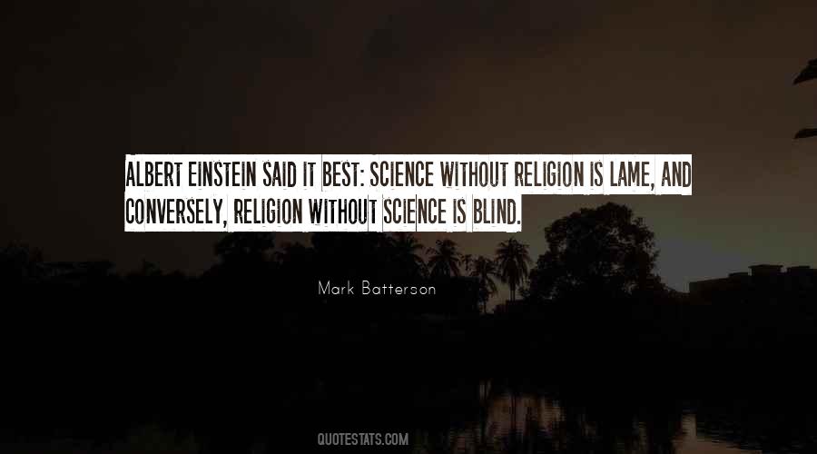 Quotes About Science And Religion #58130