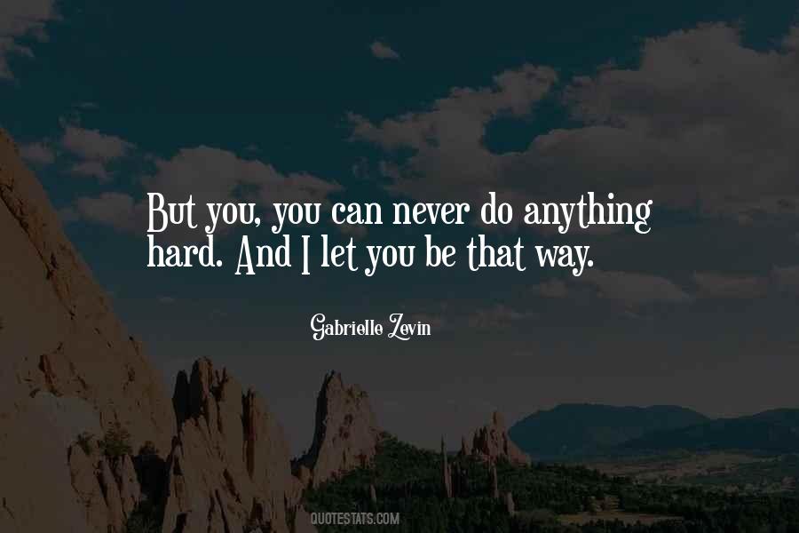 You And I Can Never Be Quotes #310954