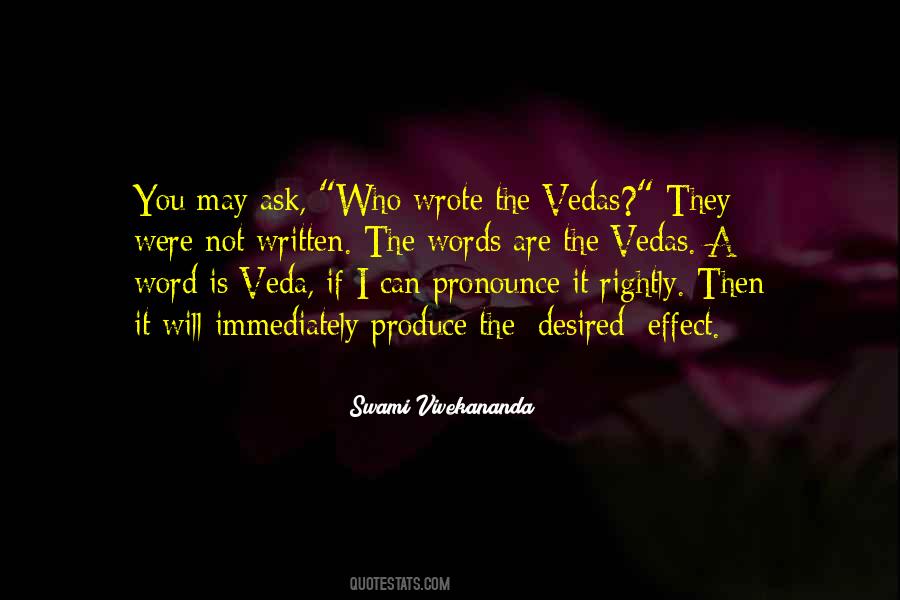 Quotes About Vedas #1602782