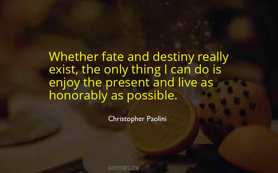 Quotes About Fate And Destiny #1748475