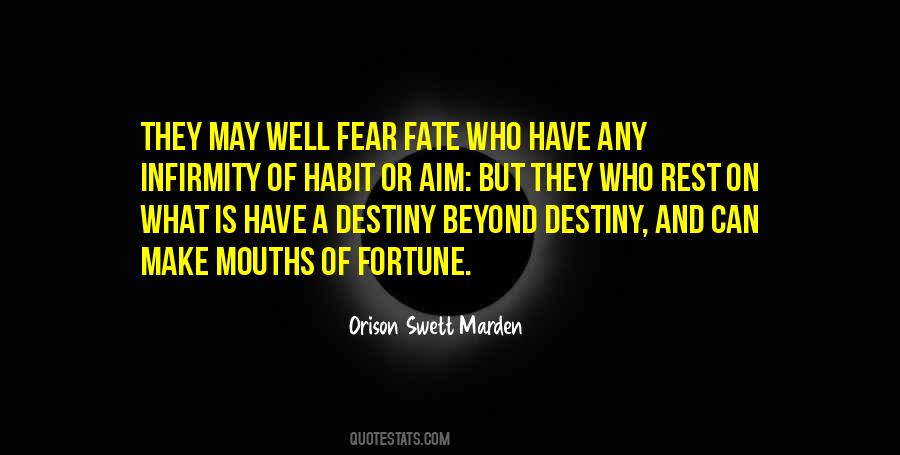Quotes About Fate And Destiny #649245