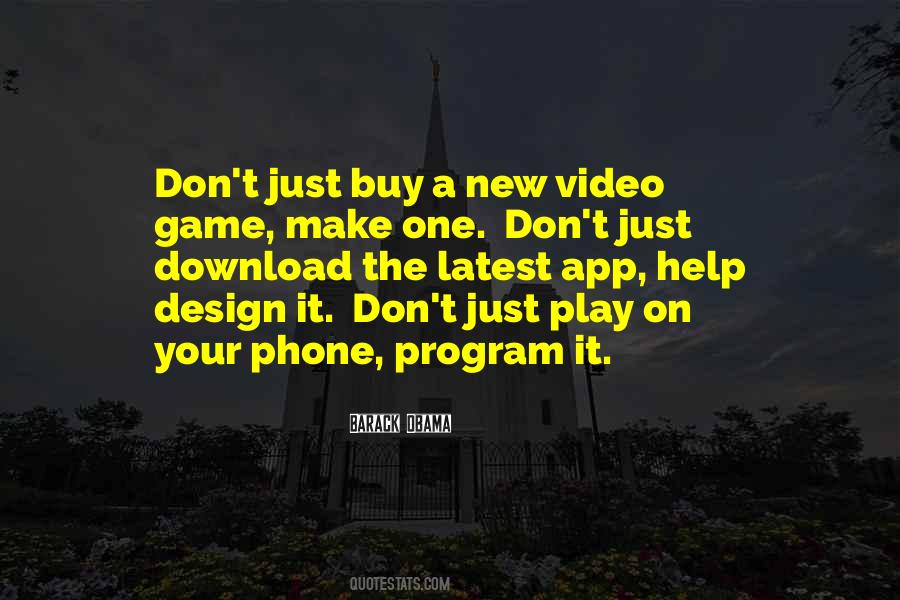 Quotes About Video Game Design #952438