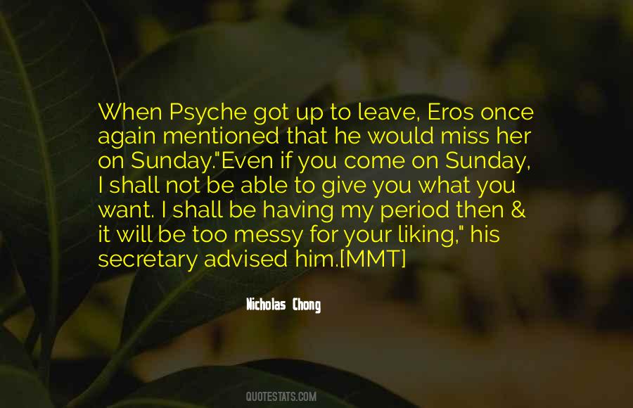 Quotes About Eros #124167