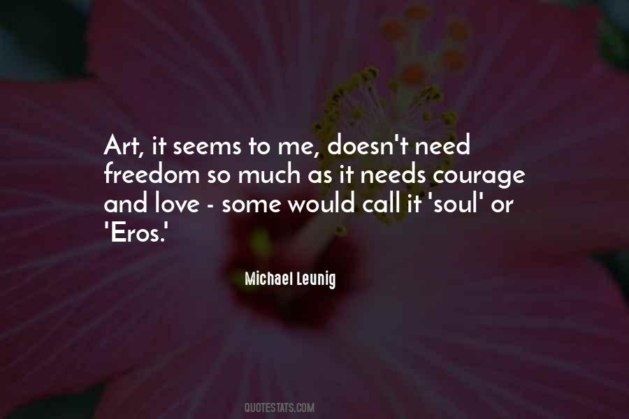 Quotes About Eros #798492