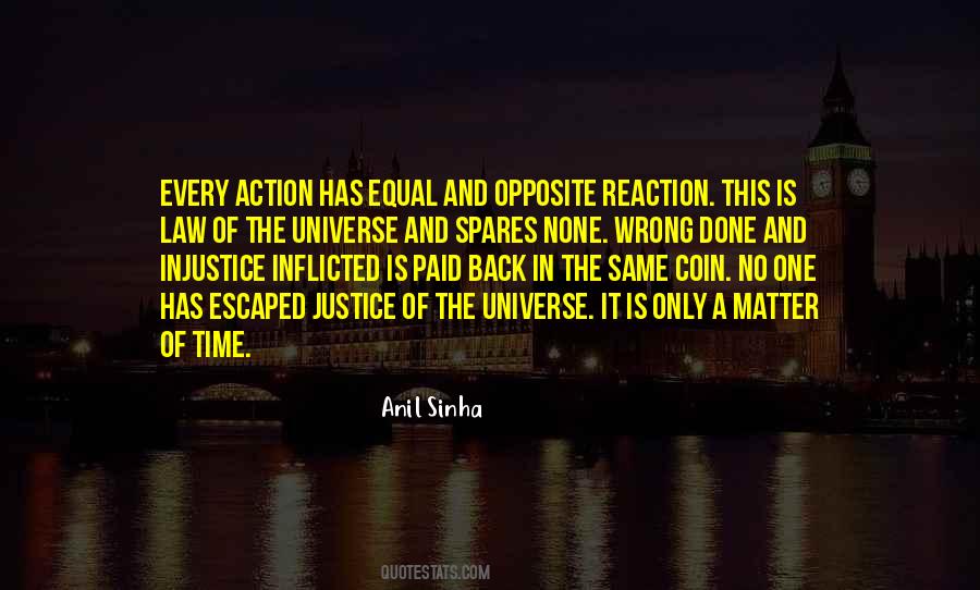 Quotes About Action And Reaction #1089448