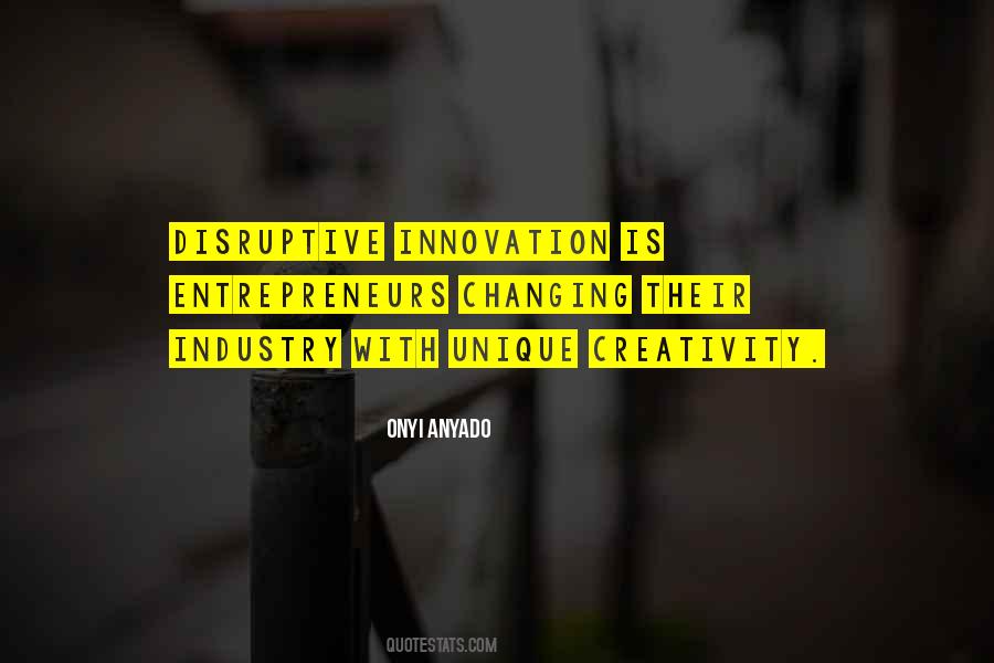 Entrepreneur Innovation Quotes #1180620