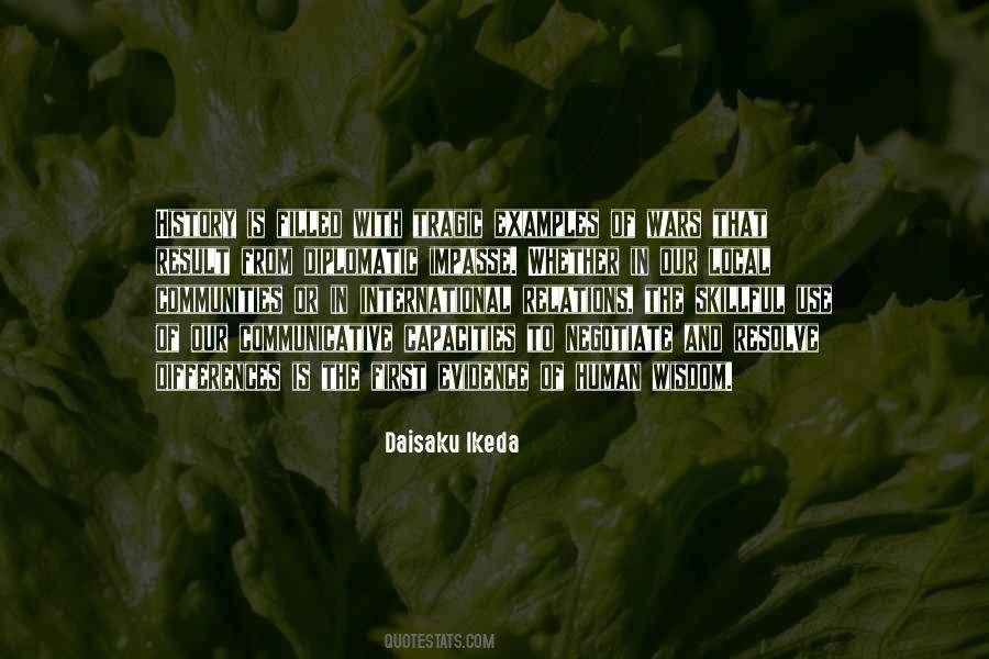 Human Wisdom Quotes #17868