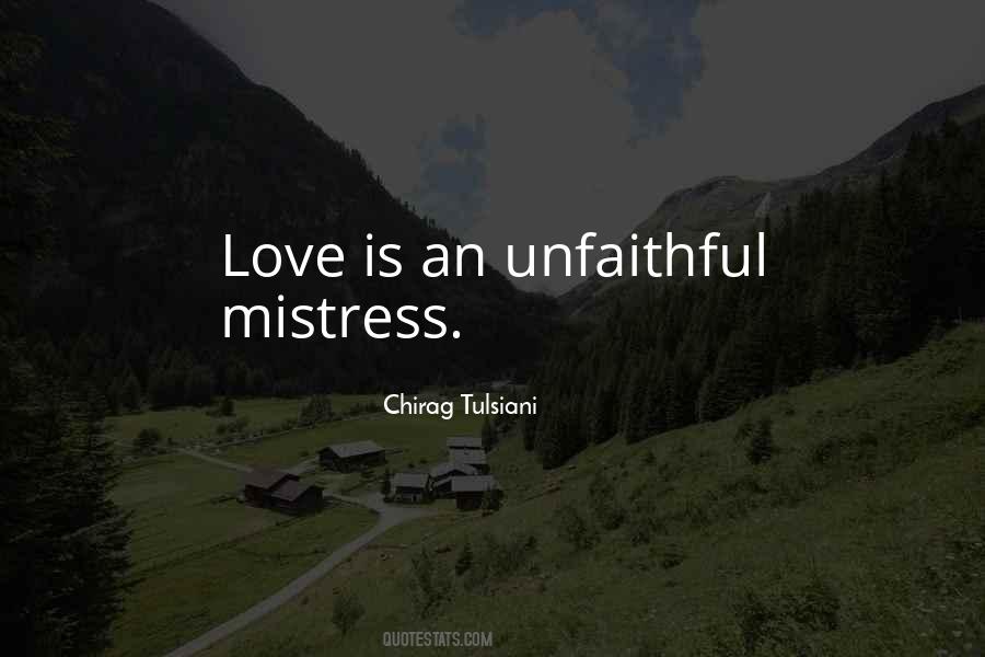 Quotes About Unfaithful Love #904621