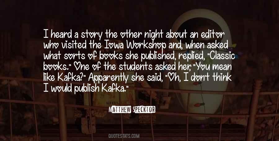 Quotes About Kafka #241614