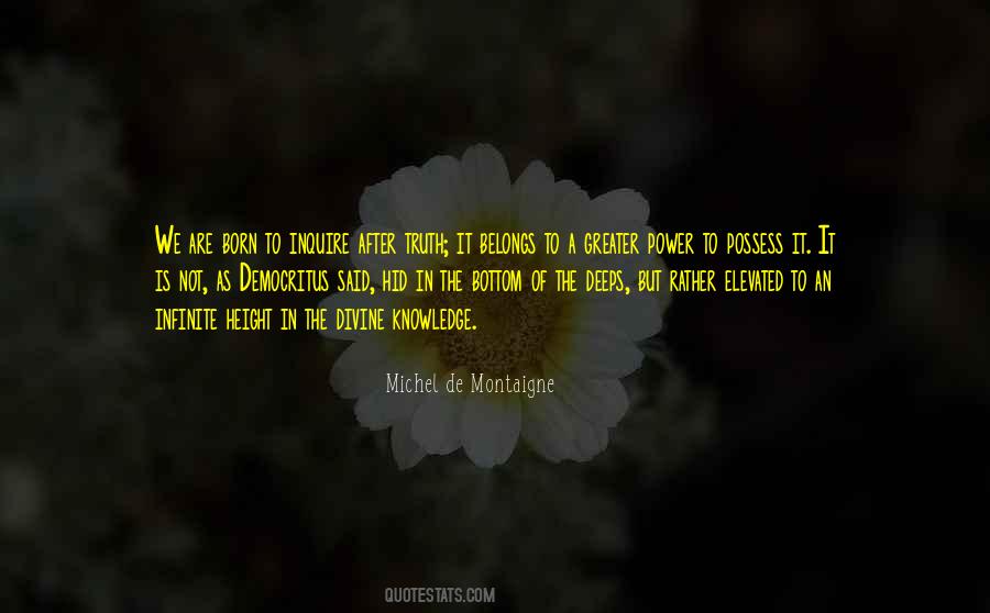 Quotes About Greater Power #917092