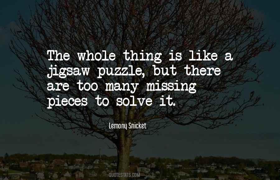 Quotes About Missing A Thing #540095