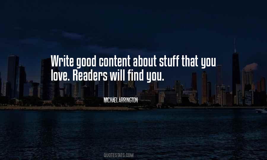 Quotes About Content Writing #1194536