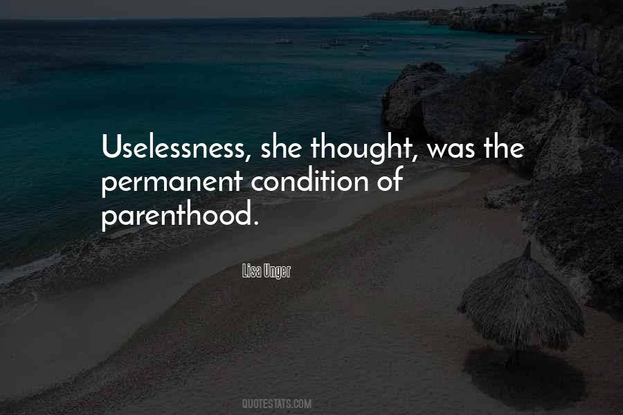 Quotes About Uselessness #1355307