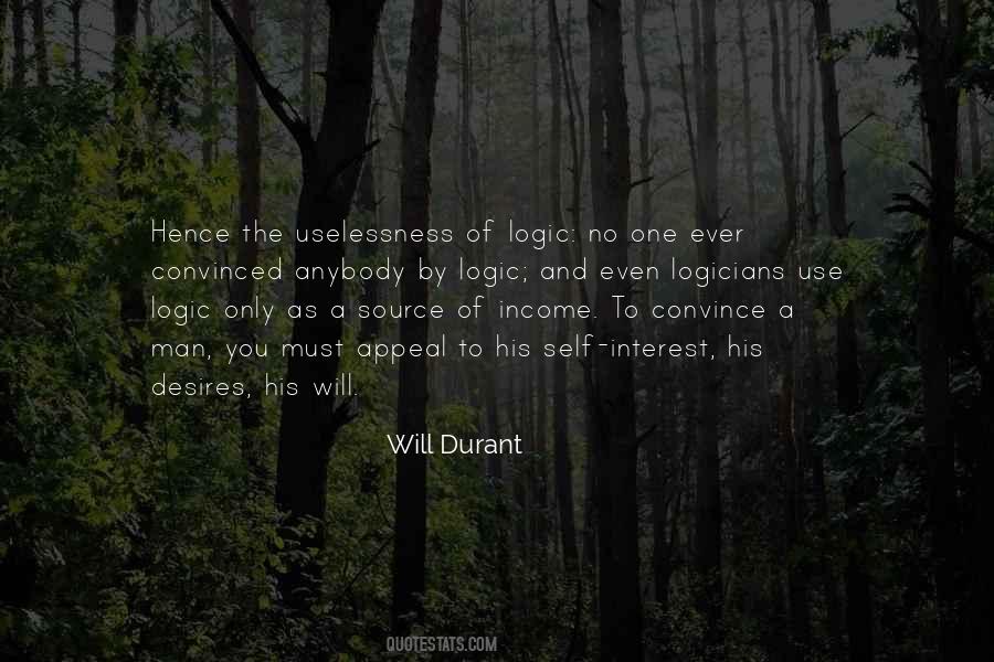 Quotes About Uselessness #976925