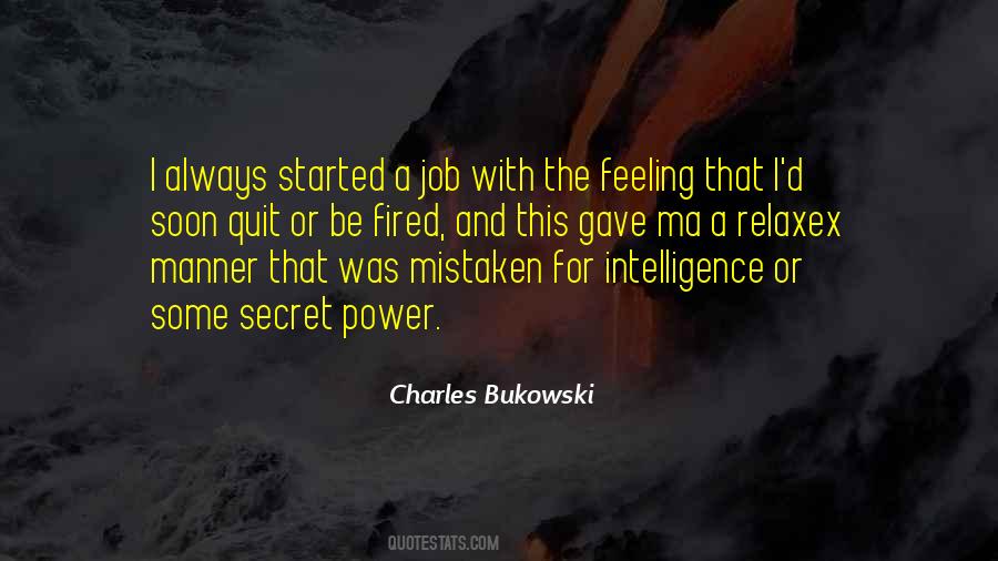 Secret Work Quotes #50731