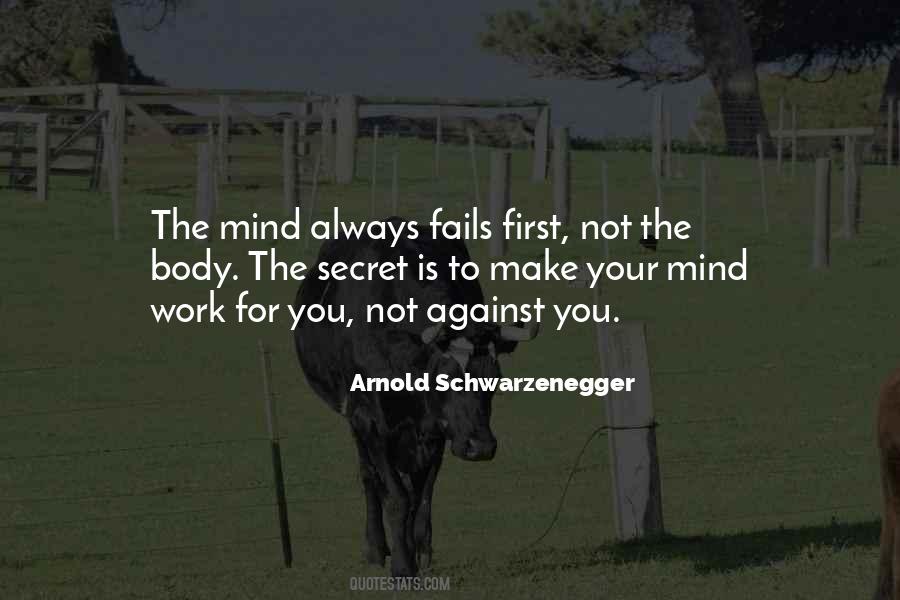 Secret Work Quotes #726402