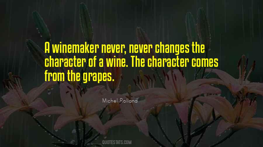 Quotes About Character Change #516608