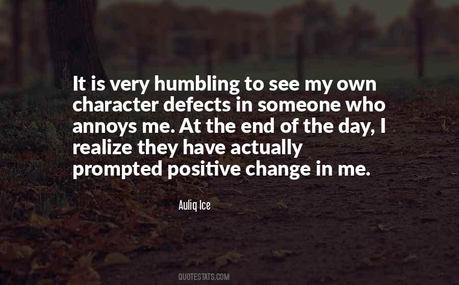 Quotes About Character Change #521655