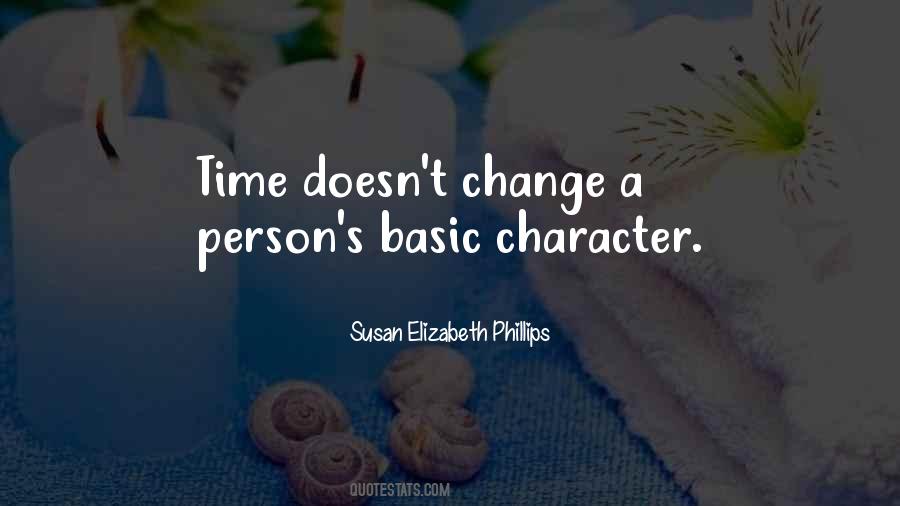 Quotes About Character Change #799777