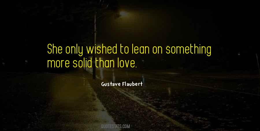 Quotes About Solid Love #1498040