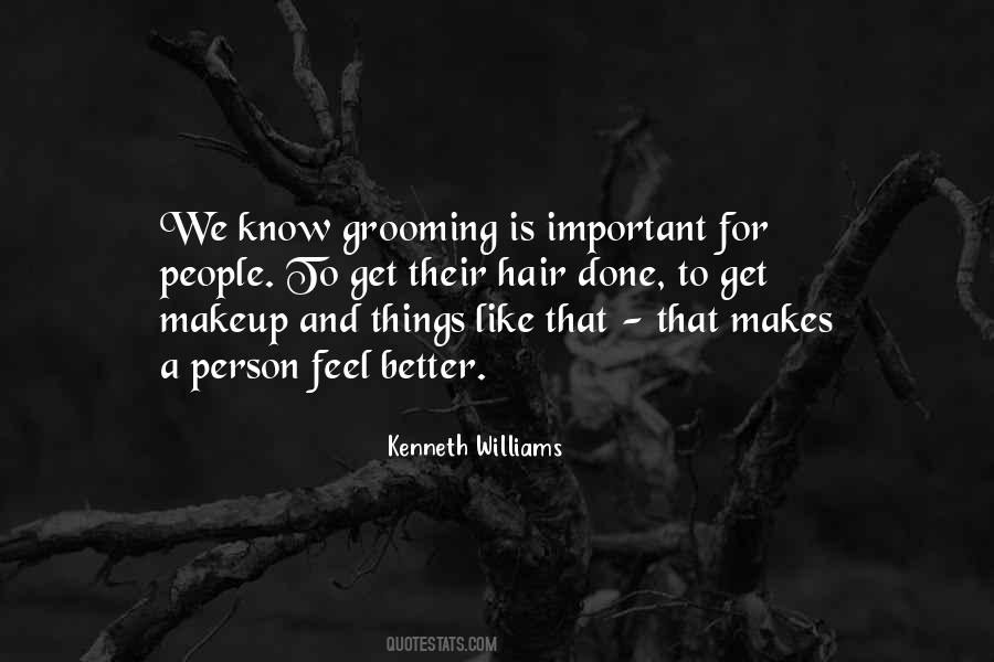 Self Grooming Quotes #283585