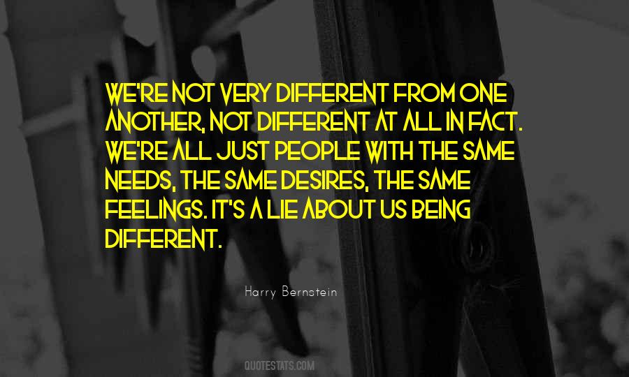 Quotes About About Being Different #599785