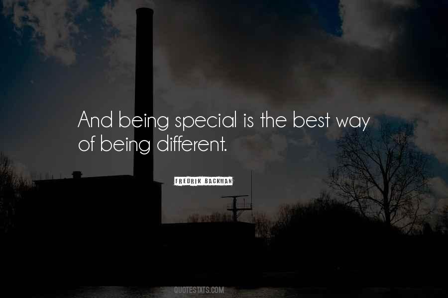 Quotes About About Being Different #645596