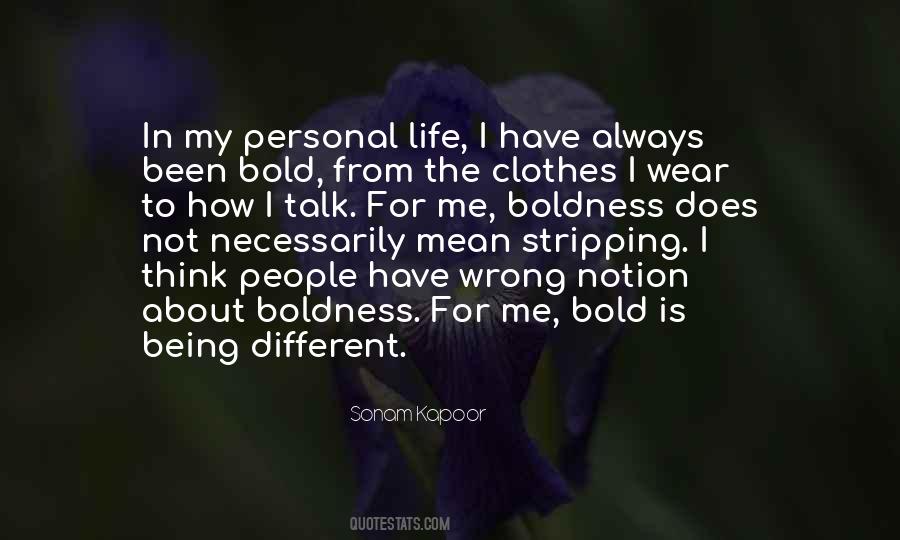 Quotes About About Being Different #814472