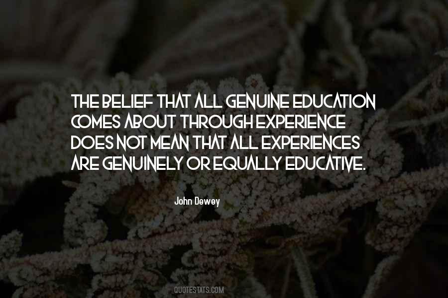 Quotes About Education John Dewey #1433483