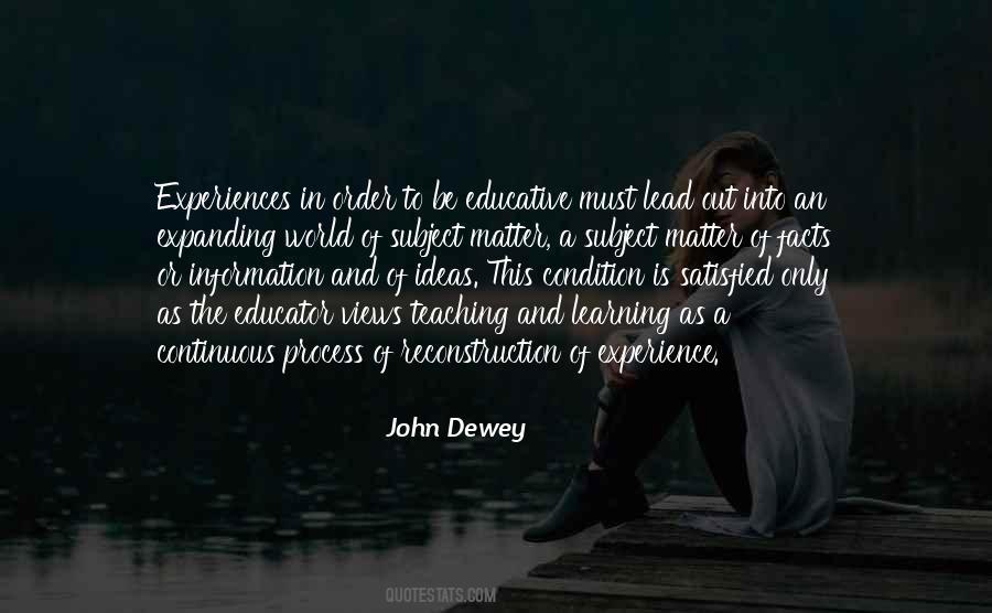 Quotes About Education John Dewey #695763