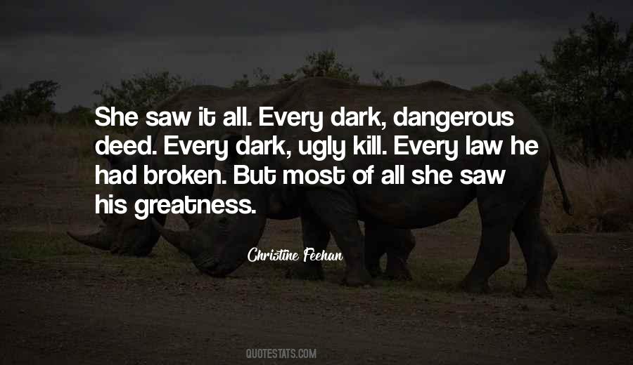 Feehan Dark Quotes #905551