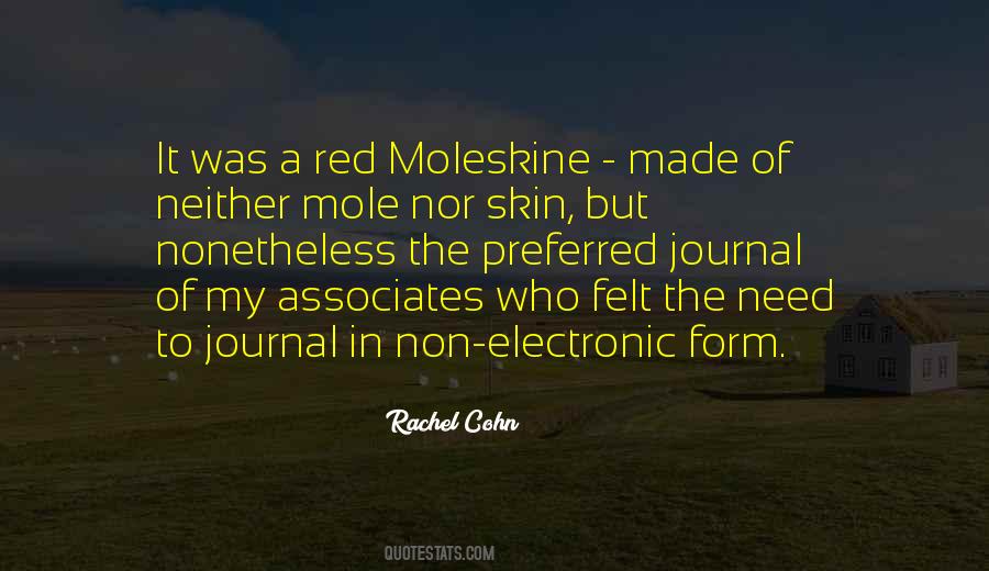 Quotes About Moleskine #877597