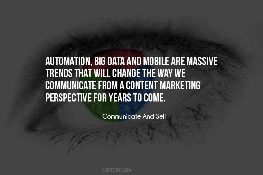 Quotes About Marketing Automation #1623913