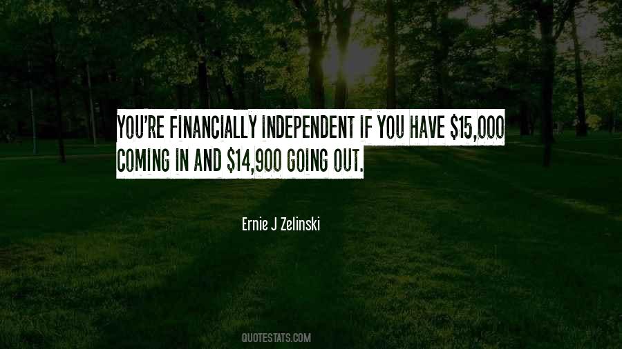 Financially Independent Quotes #1068232