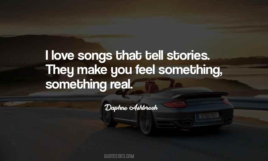 Quotes About Love Songs #1752468
