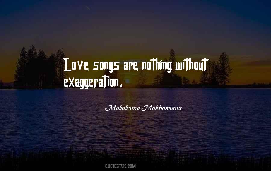 Quotes About Love Songs #1843090