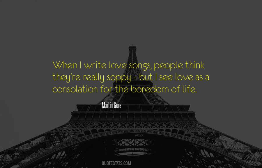 Quotes About Love Songs #378937