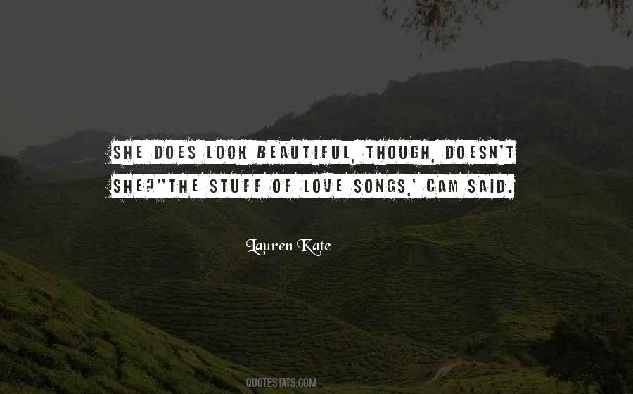 Quotes About Love Songs #58354