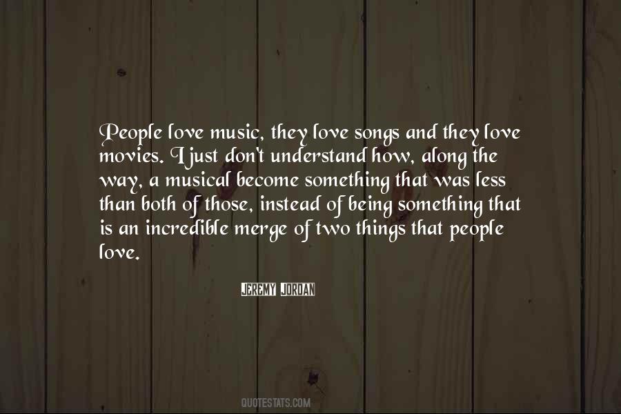 Quotes About Love Songs #631074