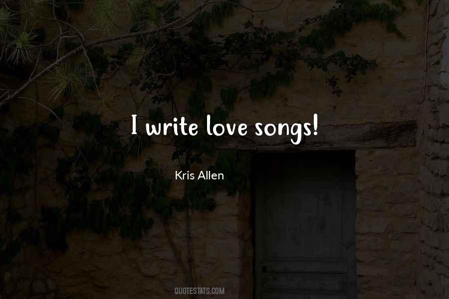 Quotes About Love Songs #649062