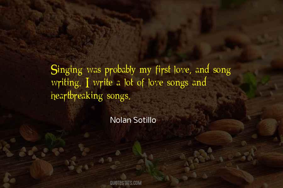 Quotes About Love Songs #933533